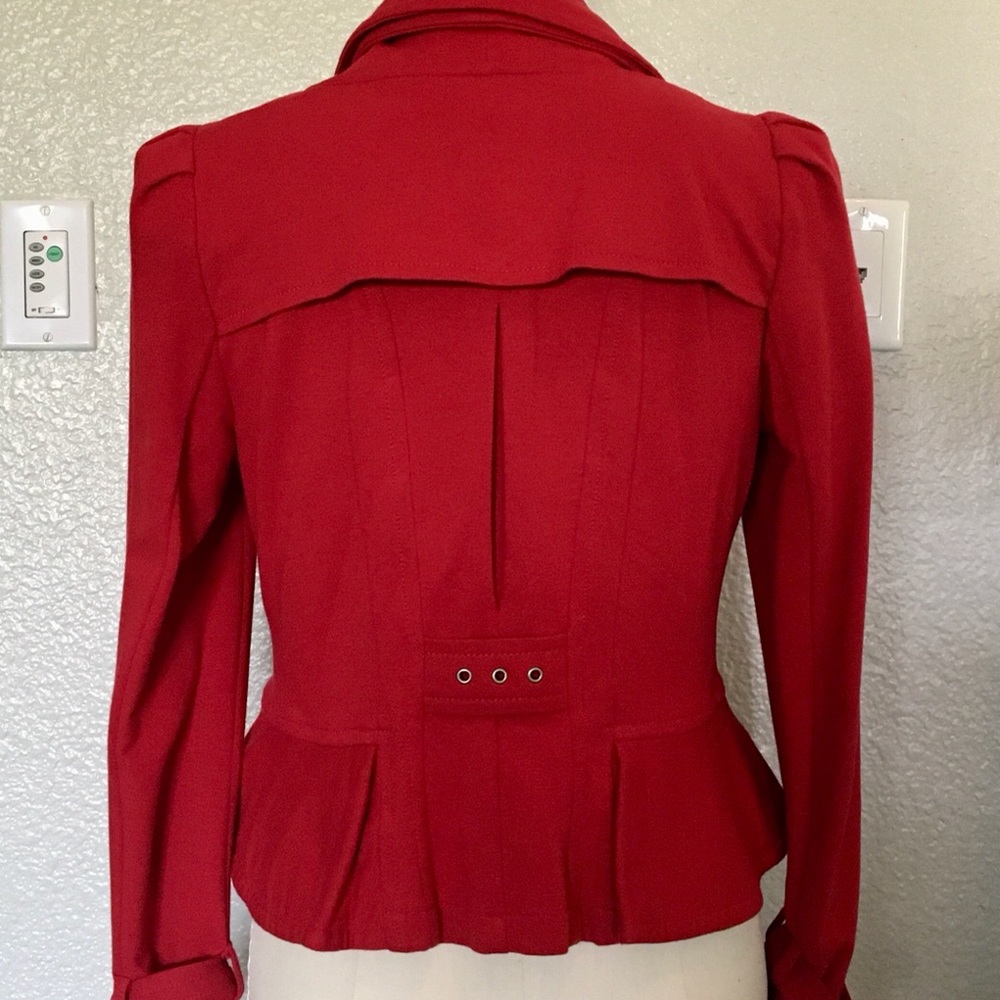 Beautiful INC Red Jacket - Picture 2 of 3